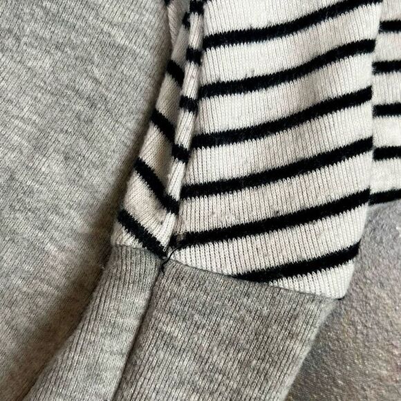 Women’s Long Sleeve Stripe Leopard T-shirt Large - Picture 9 of 11